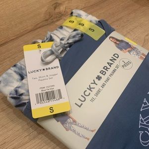 Lucky Brand 3pc Pajama Set